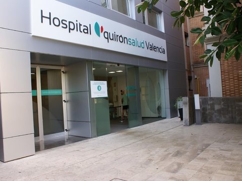 Entrada de Hospital Quirónsalud Valencia